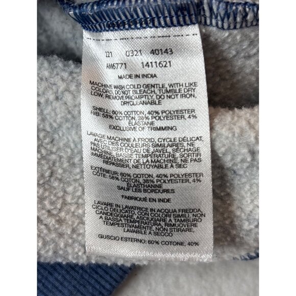 Columbia Mens Blue Half-Zip Pullover Sweatshirt xl - Picture 9 of 11